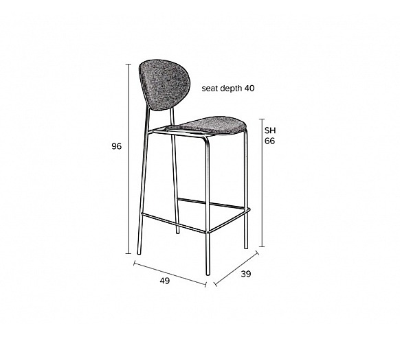 Donny counter stool